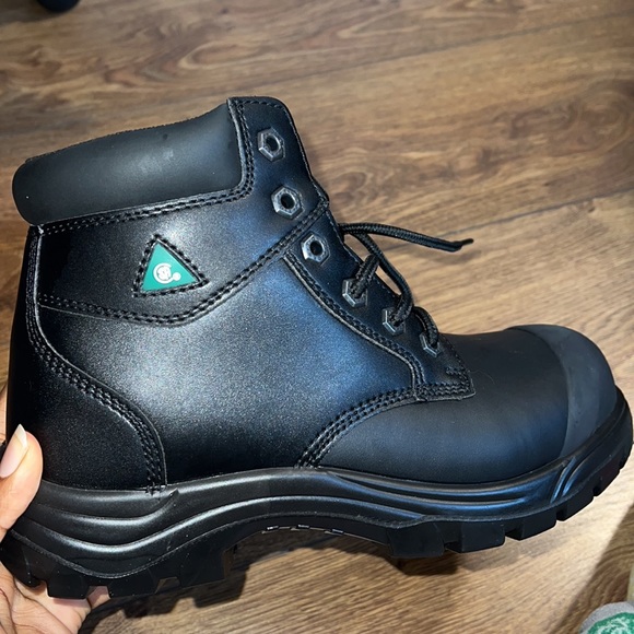 Tiger safety women’s black work boots. US 9. - Picture 8 of 13